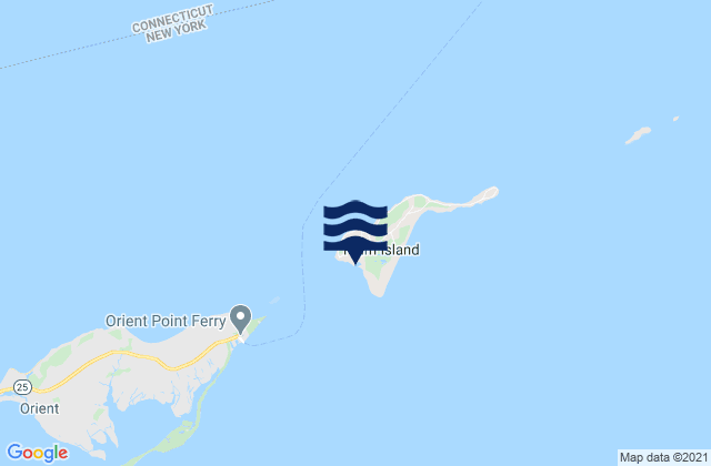 Plum Gut Harbor (Plum Island), United States潮水