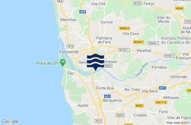 Poca, Portugal潮水