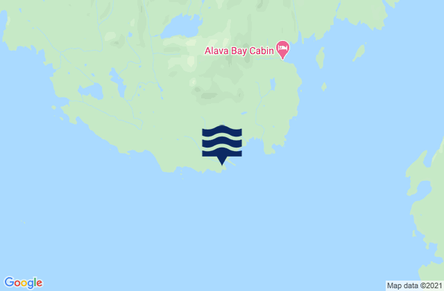 Point Alava, United States潮水