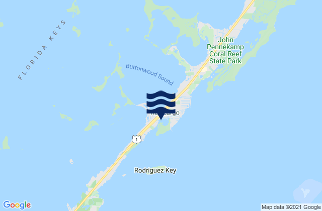 Point Charles Key Largo, United States潮水