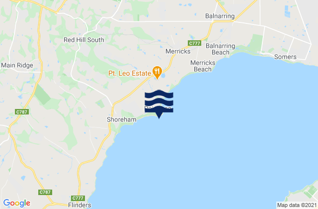 Point Leo, Australia潮水