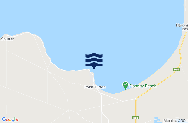 Point Turton, Australia潮水