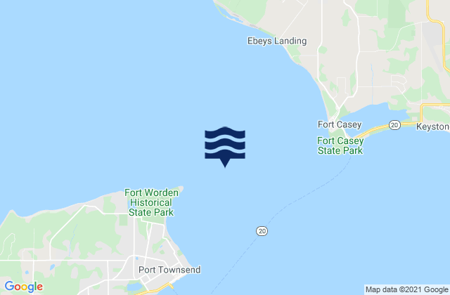 Point Wilson 0.8 mile east of, United States潮水