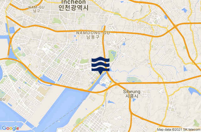 Polgyo, South Korea潮水