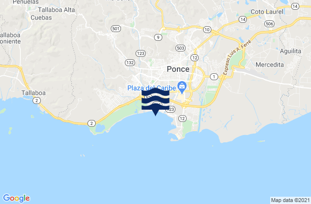 Ponce Municipio, Puerto Rico潮水