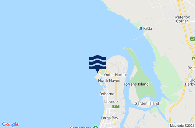 Port Adelaide (Outer Harbor), Australia潮水