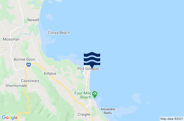 Port Douglas, Australia潮水