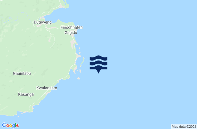 Port Dreger, Papua New Guinea潮水