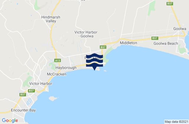 Port Elliot, Australia潮水