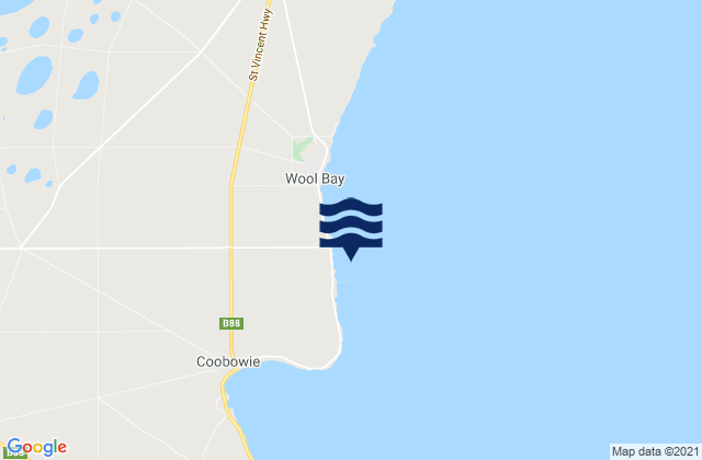 Port Giles, Australia潮水