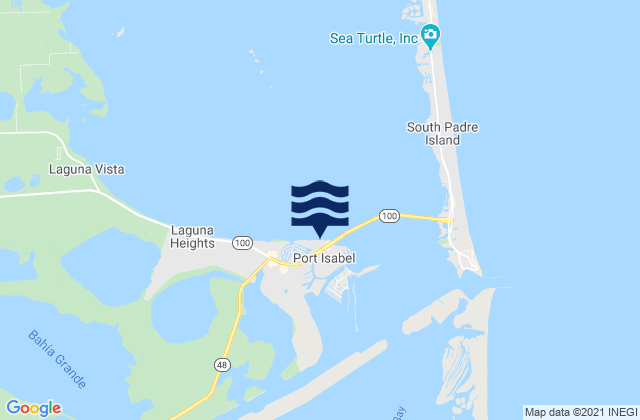 Port Isabel, United States潮水