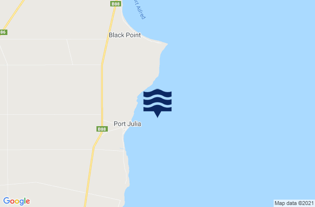 Port Julia, Australia潮水