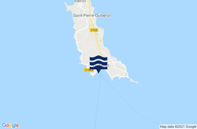 Port Maria, France潮水