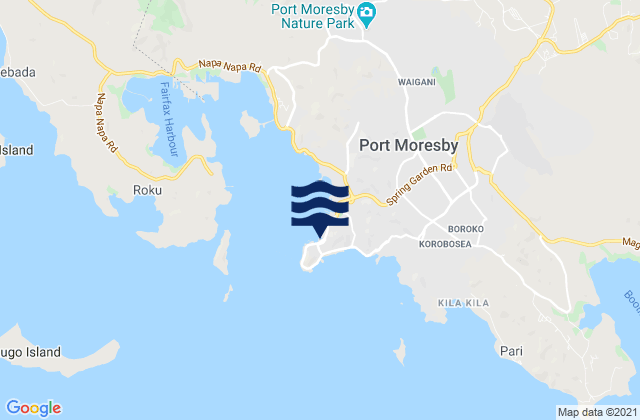 Port Moresby, Papua New Guinea潮水