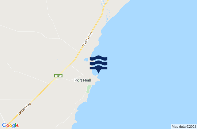 Port Neill, Australia潮水
