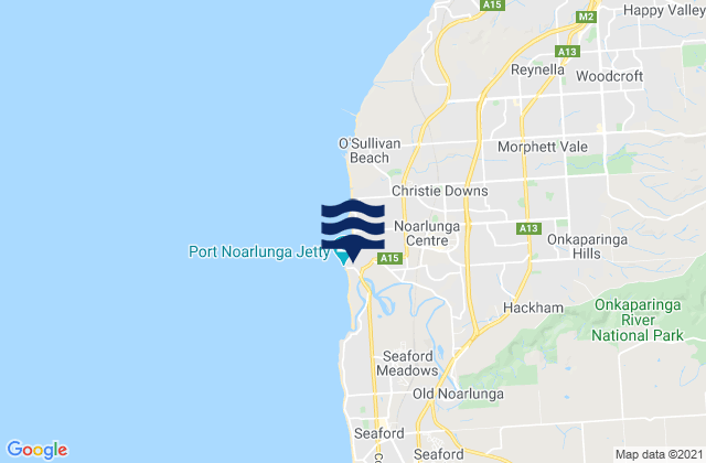 Port Noarlunga, Australia潮水