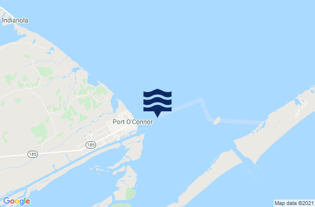 Port Oconnor, United States潮水