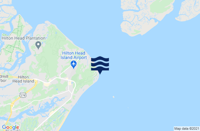 Port Royal Plantation (Hilton Head Island), United States潮水