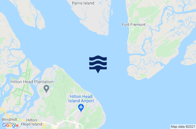 Port Royal Sound, United States潮水
