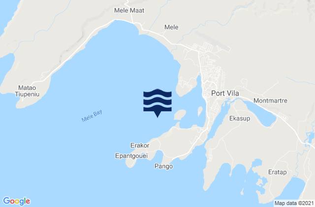 Port Vila VU (Villa), New Caledonia潮水