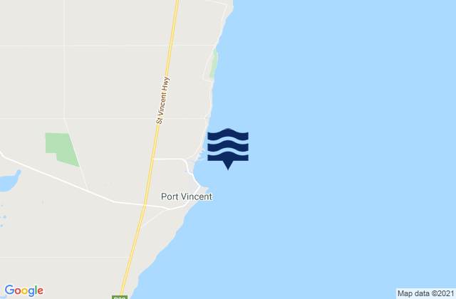 Port Vincent, Australia潮水