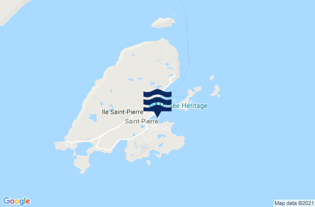 Port de Saint-Pierre, Saint Pierre and Miquelon潮水