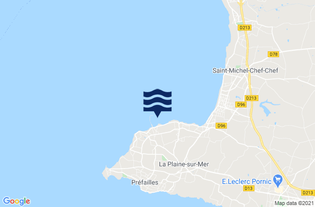 Port de la Gravette, France潮水