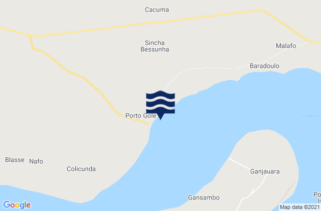 Porto Gole, Guinea-Bissau潮水