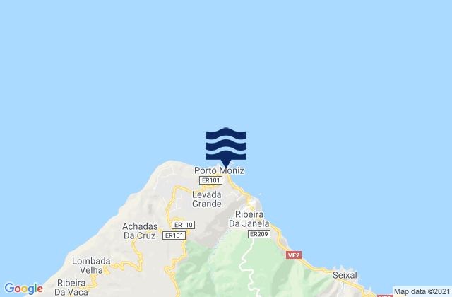 Porto Moniz Madeira Island, Portugal潮水
