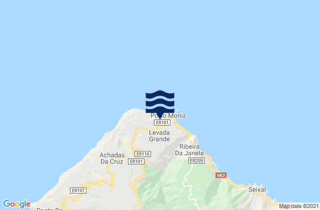 Porto Moniz, Portugal潮水