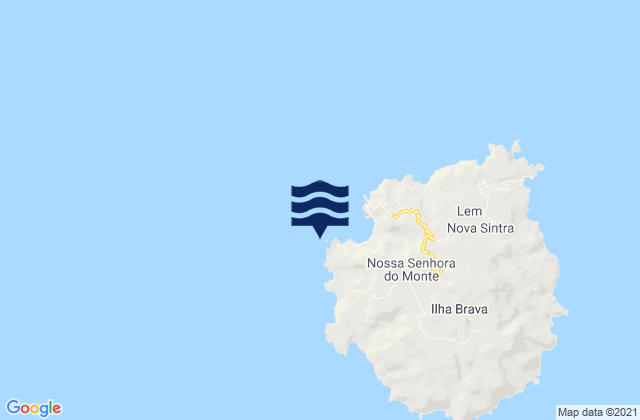 Porto da Faja Brava Island, Cabo Verde潮水