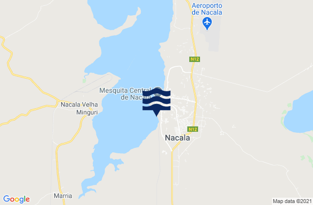 Porto de Nacala, Mozambique潮水