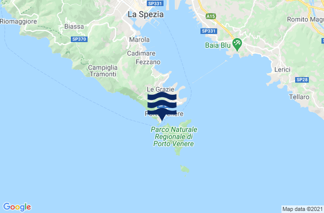 Portovenere, Italy潮水