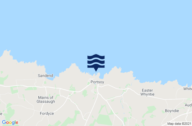 Portsoy, United Kingdom潮水