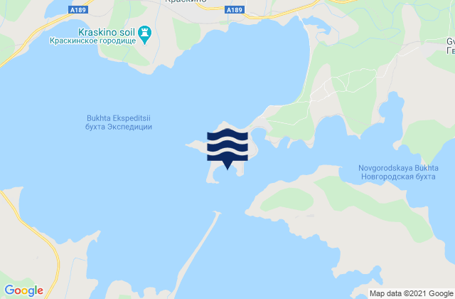 Posiet Gulf of Posiet, Russia潮水