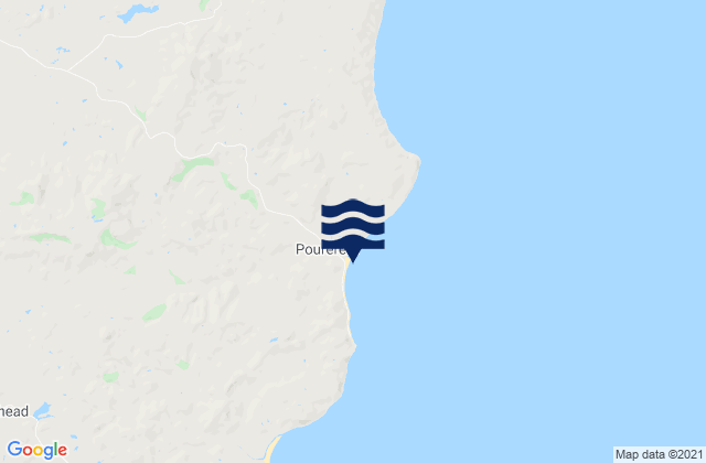 Pourerere, New Zealand潮水