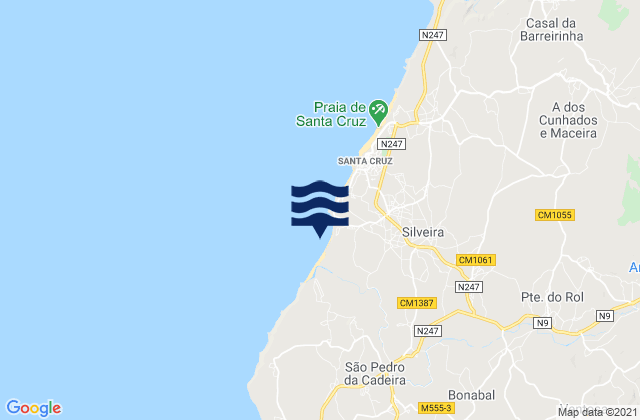 Praia Azul, Portugal潮水