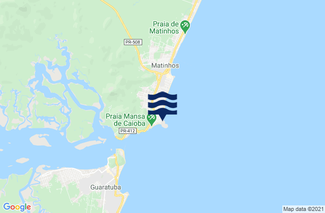 Praia Mansa, Brazil潮水