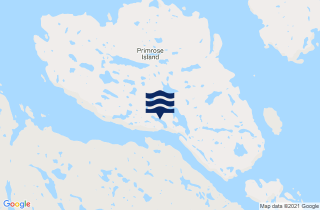 Primrose Island, Canada潮水