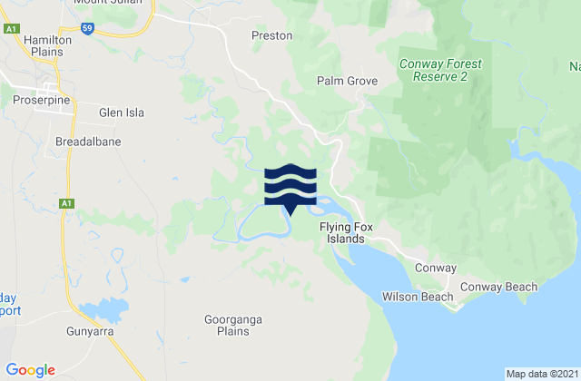 Proserpine, Australia潮水