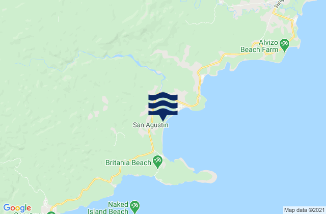 Province of Surigao del Sur, Philippines潮水