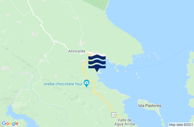 Provincia de Bocas del Toro, Panama潮水
