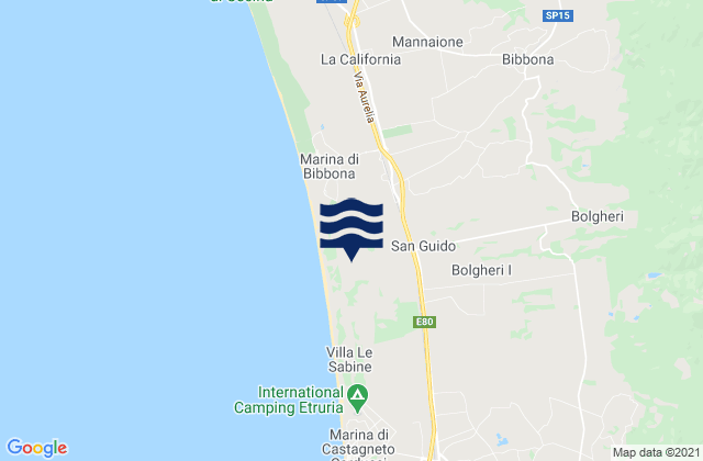Provincia di Livorno, Italy潮水