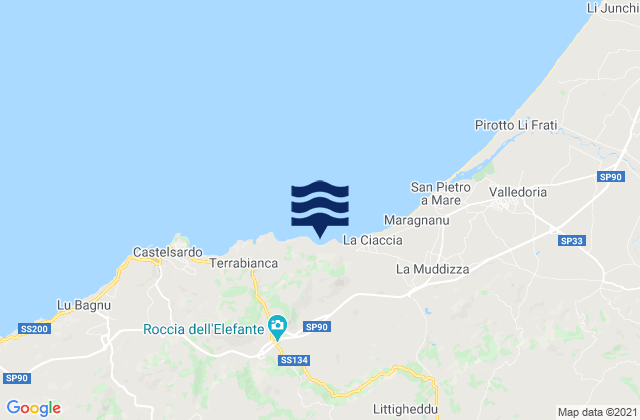 Provincia di Sassari, Italy潮水