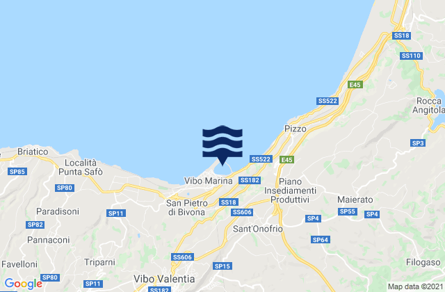 Provincia di Vibo-Valentia, Italy潮水