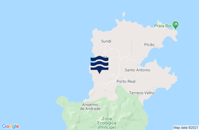 Príncipe, Sao Tome and Principe潮水