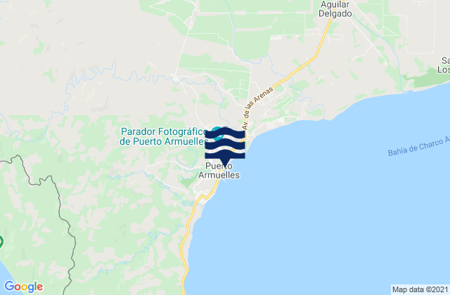 Puerto Armuelles, Panama潮水