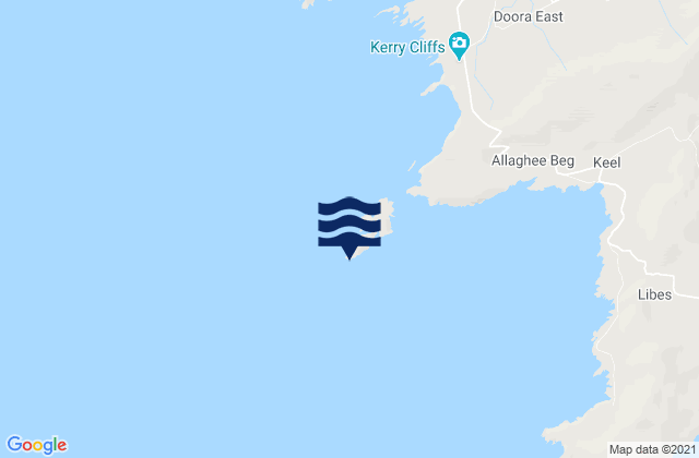 Puffin Island, Ireland潮水