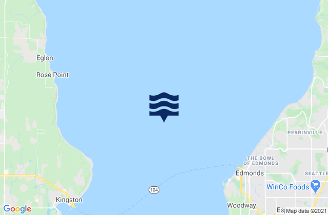 Puget Sound, United States潮水