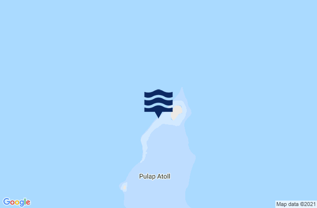 Pulap Atoll, Micronesia潮水